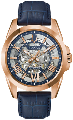 Bulova Sutton Automatic Mens Watch 97A161
