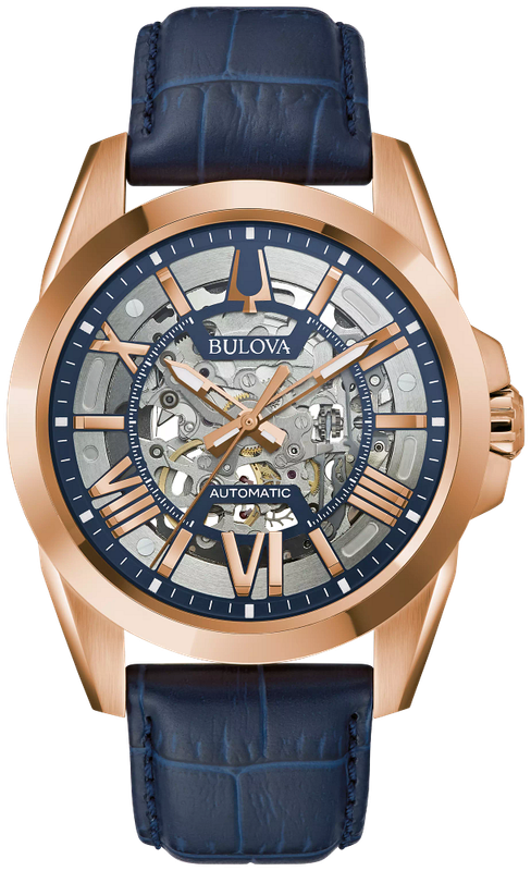Bulova Sutton Automatic Mens Watch 97A161