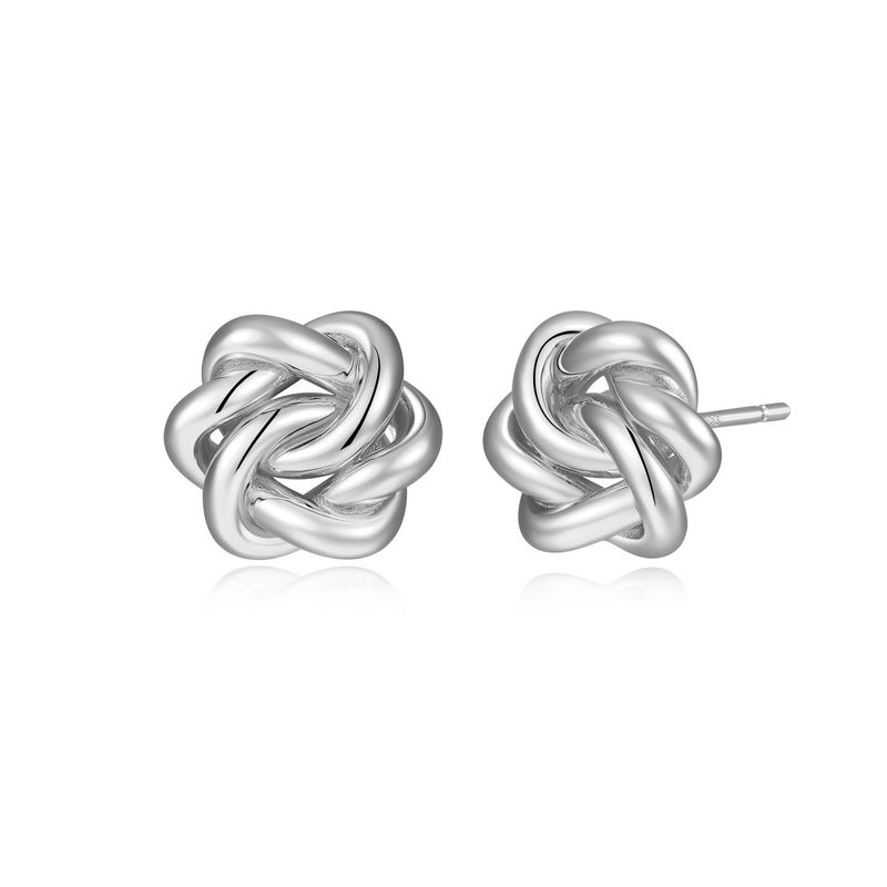 ELLE Sterling Earrings Eternal Knot R2LCVPA058