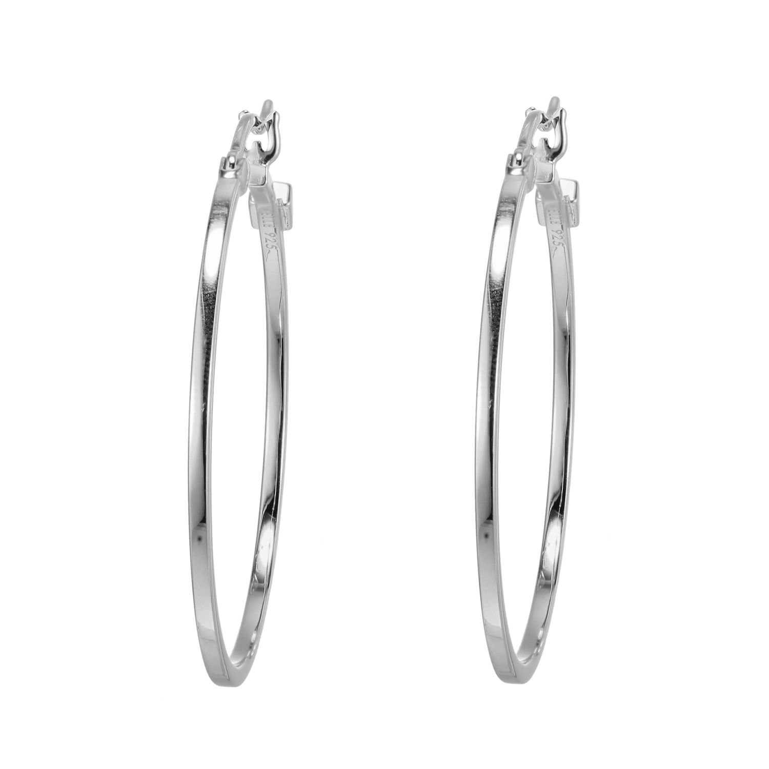ELLE Sterling Earrings Hoops R2LCFJA00L