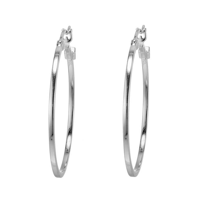 ELLE Sterling Earrings Hoops R2LCFJA00L