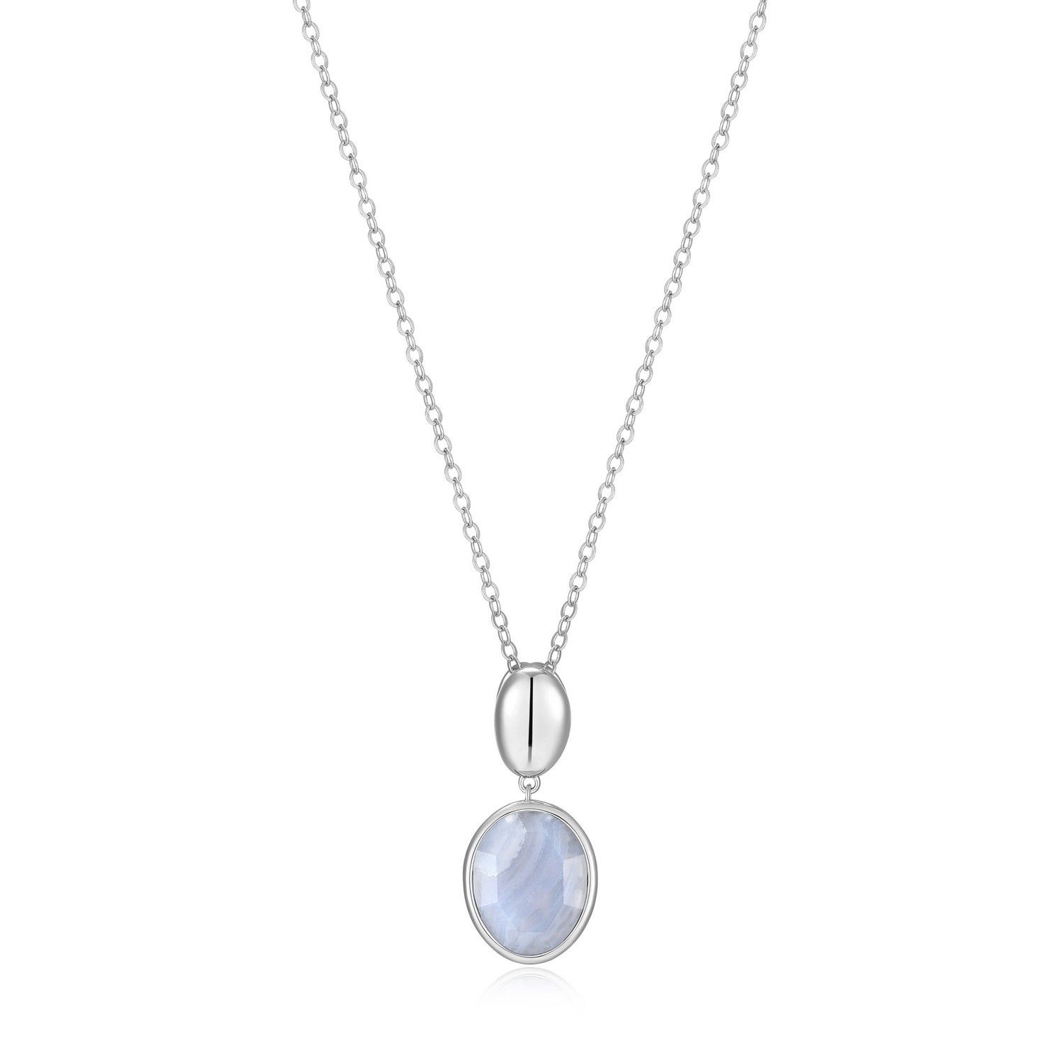 ELLE Sterling Necklace Riviere Gems R0LC1JAB48