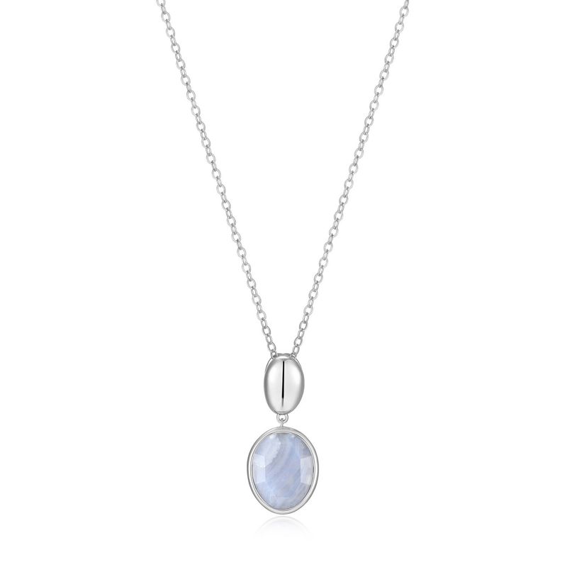 ELLE Sterling Necklace Riviere Gems R0LC1JAB48