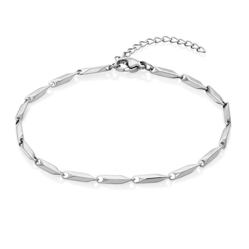 SteelX Stainless Diamond Shaped Link Bracelet T1XJ820170