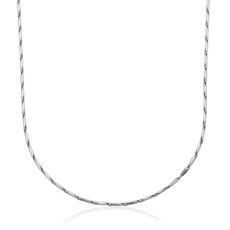 SteelX Stainless Diamond Shaped Link Chain T0XJ820118