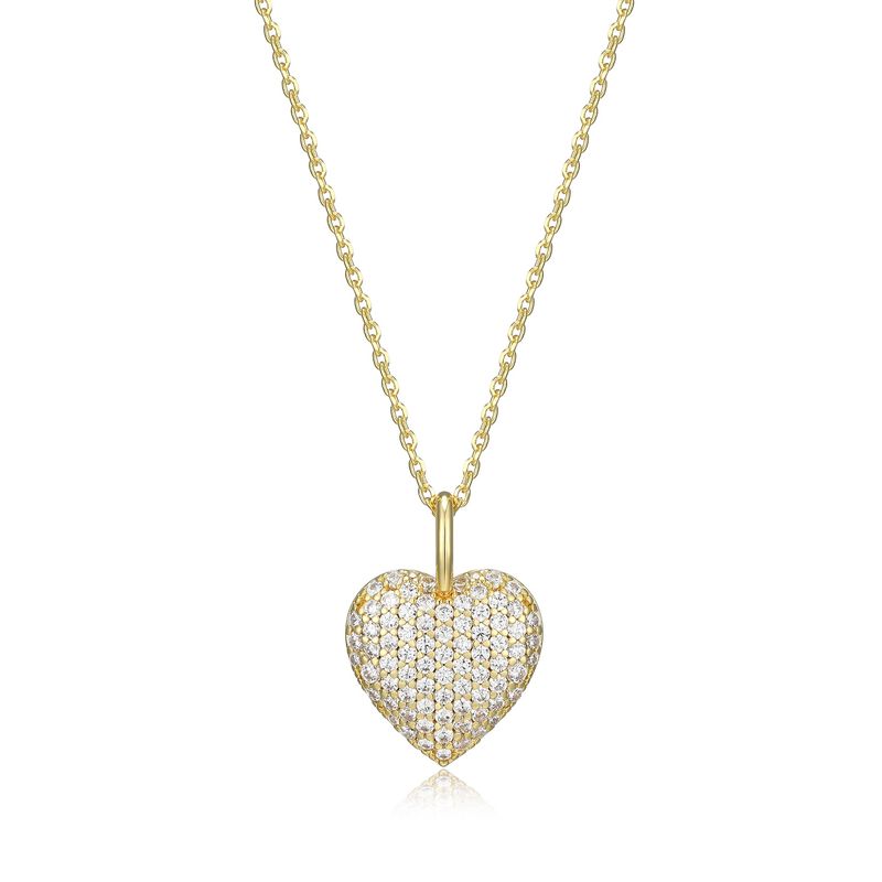 Reign Sterling Gold Plated Heart 33AVXX97ZZ