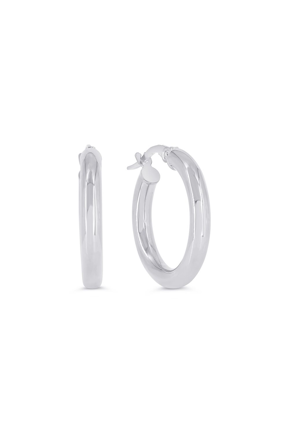 Bella Earrings 10KW 3mm Medium Hoop 1195