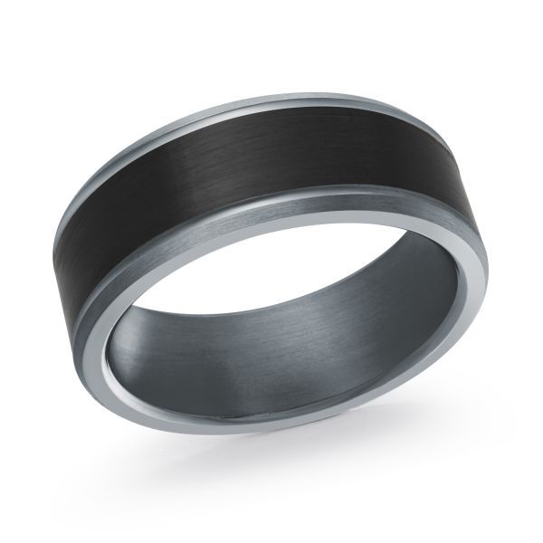Malo Tantalum &amp; Carbon Fiber Band TANT-021-8