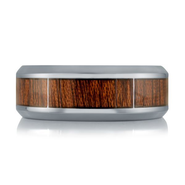 Malo Tantalum &amp; Wood Band TANT-032-8