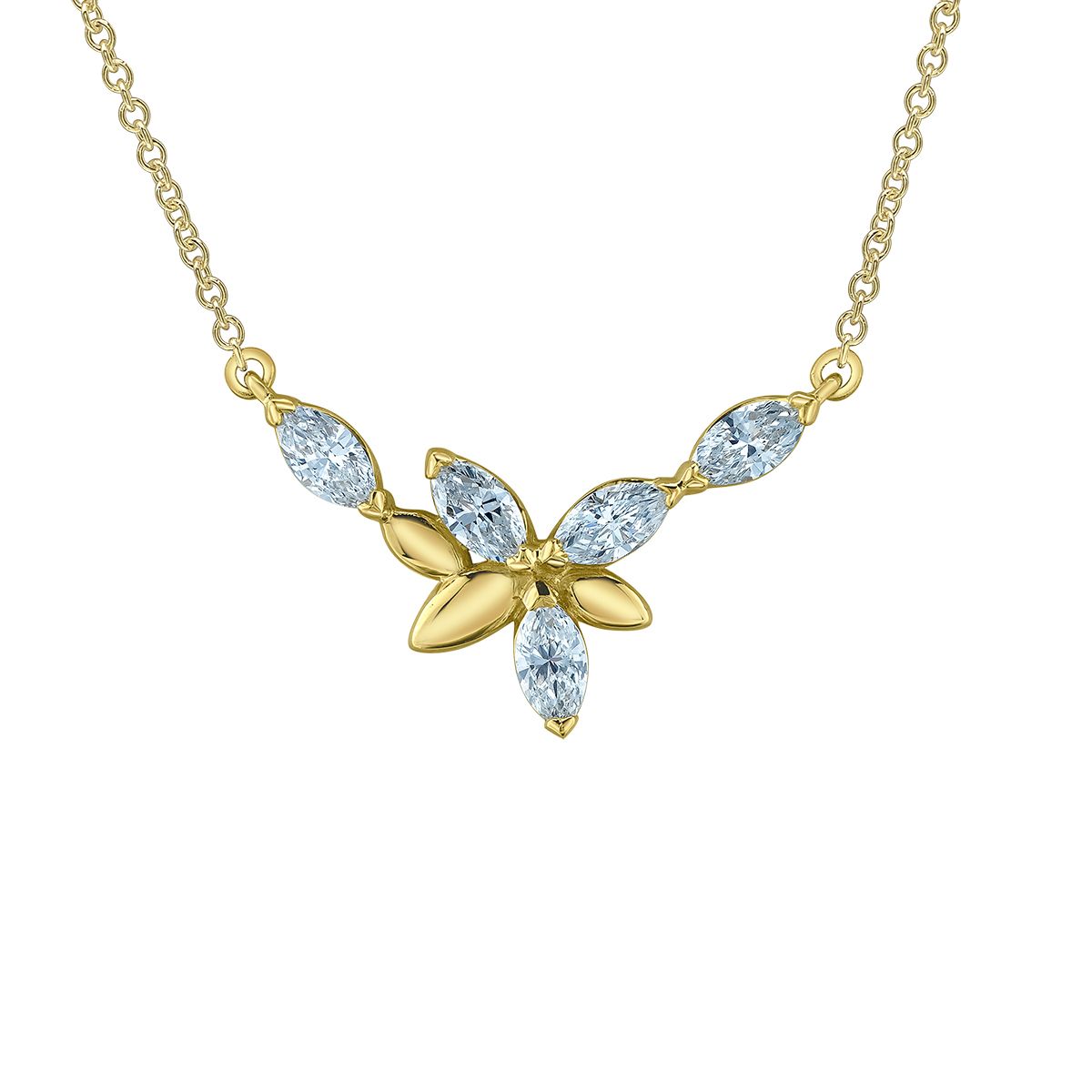 Lab Diamond 10KY .50TW Necklace NN440 Diamond Evolution