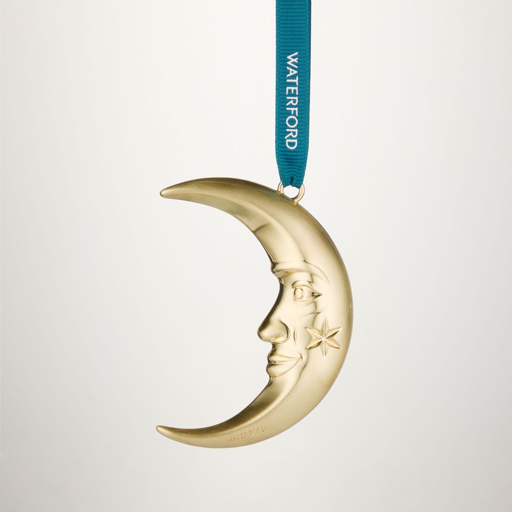 Gold Moon Ornament Waterford