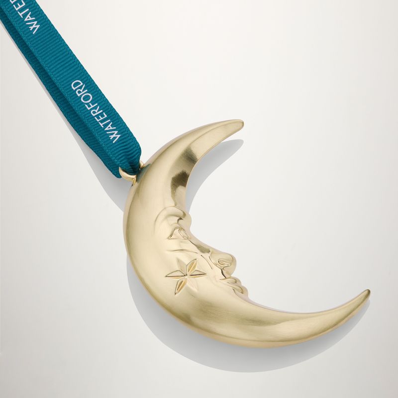 Gold Moon Ornament Waterford