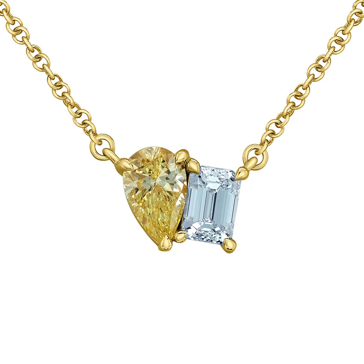 Lab Diamond 14KY 1.00TW Necklace NN411 Diamond Evolution