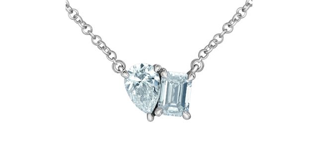 Lab Diamond 14KW 1.00TW Necklace NN411 Diamond Evolution
