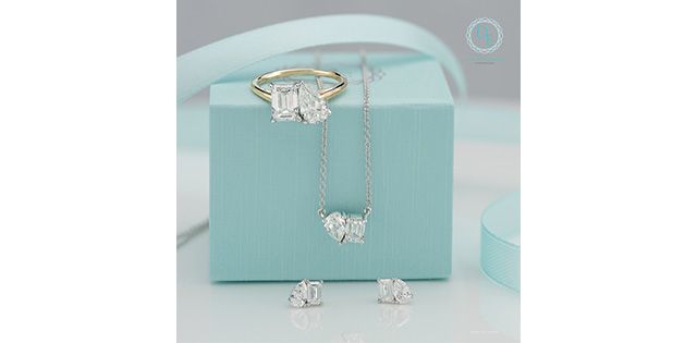 Lab Diamond 14KW 1.00TW Necklace NN411 Diamond Evolution