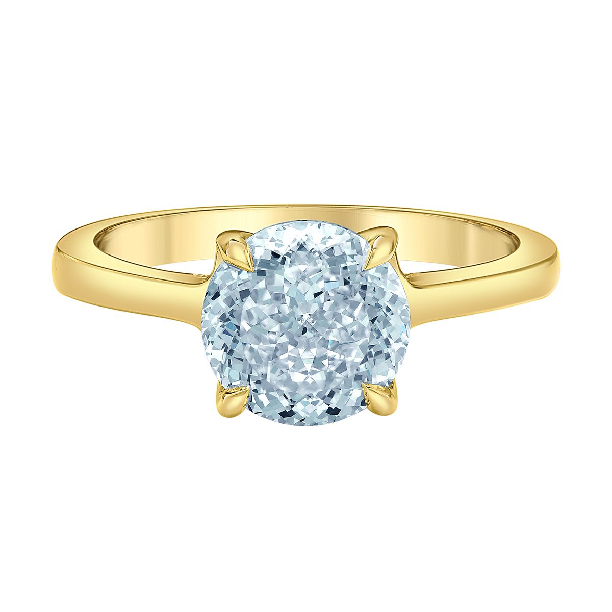 Lab Diamond 14KY 2.54TW Engagement Ring R10324 Diamond Evolution