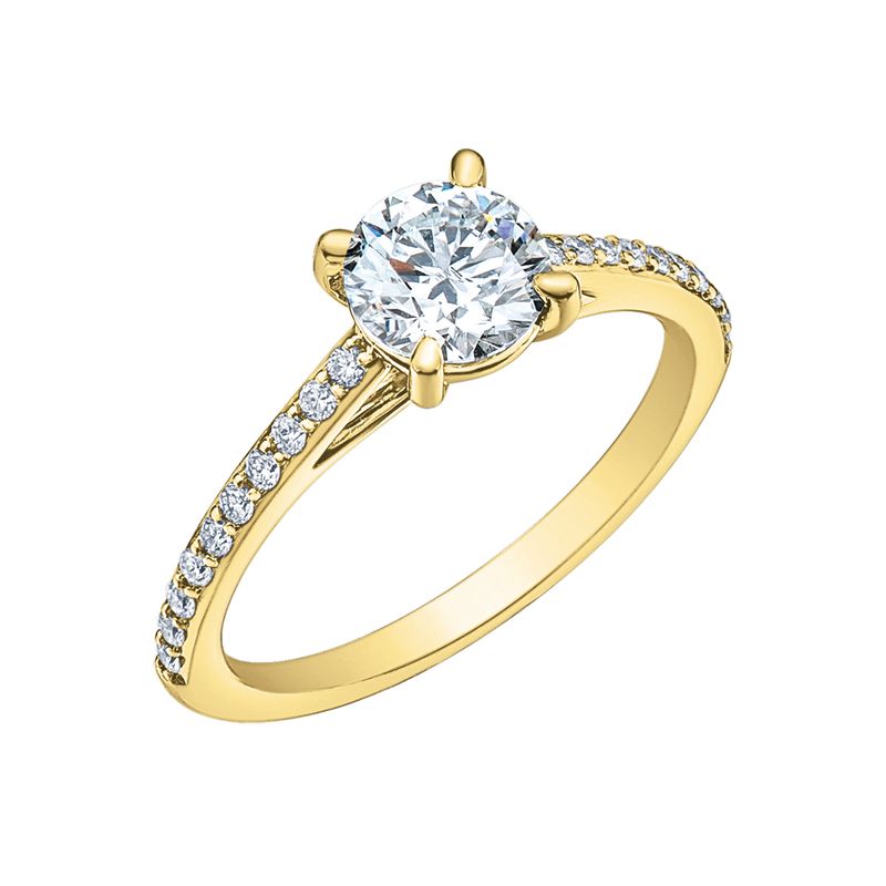 Maple Leaf 14KYW 1.20TW Diamond Engagement Ring R31137