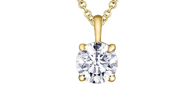 I Am Canadian 14KY .70TW Diamond Necklace PP3449