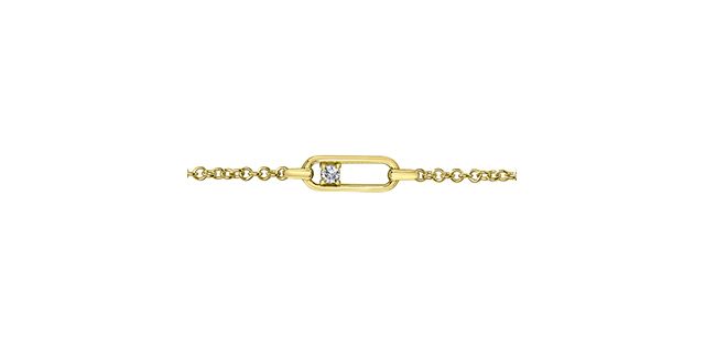 I Am Canadian 10KY .10TW Bracelet BR1113