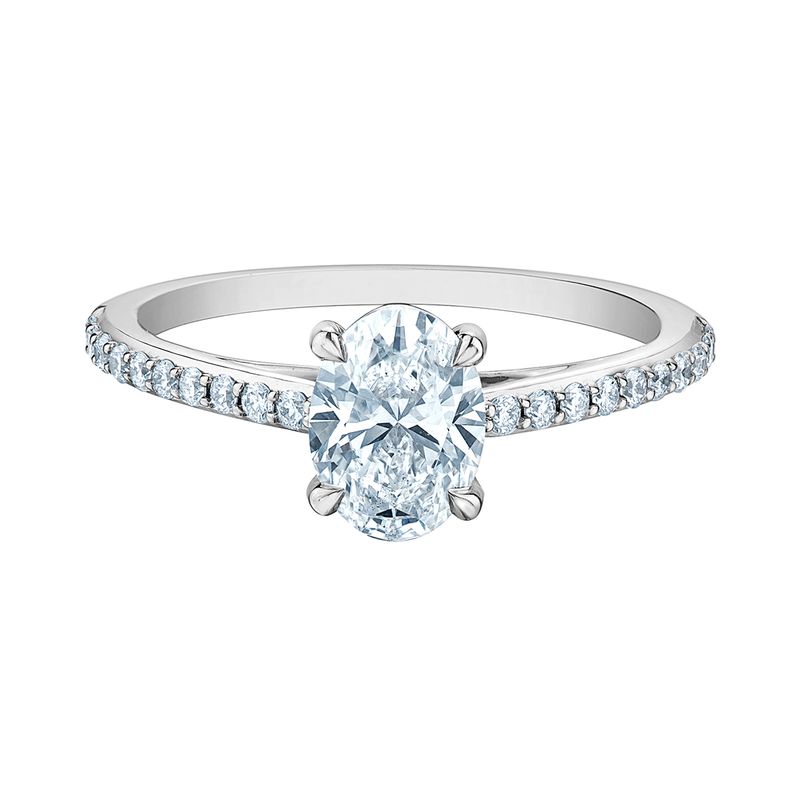Maple Leaf 14KW 1.20TW Diamond Engagement Ring R31155