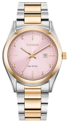Citizen Sport Luxury Diamond Eco-Drive Ladies Watch EW2706-58X