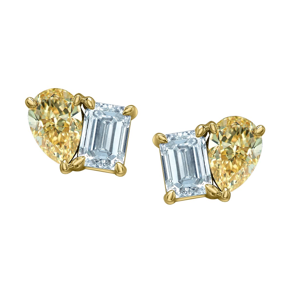 Lab Diamond 14KY 1.10TW Earrings EE4694 Diamond Evolution
