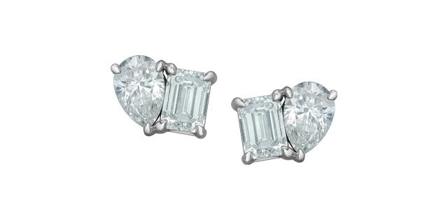 Lab Diamond 14KW 1.10TW Earrings EE4694 Diamond Evolution