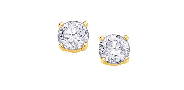 I Am Canadian 14KY .60TW Diamond Earrings EE3449
