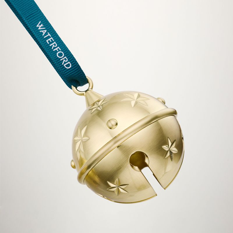 Gold Bell Ornament Waterford