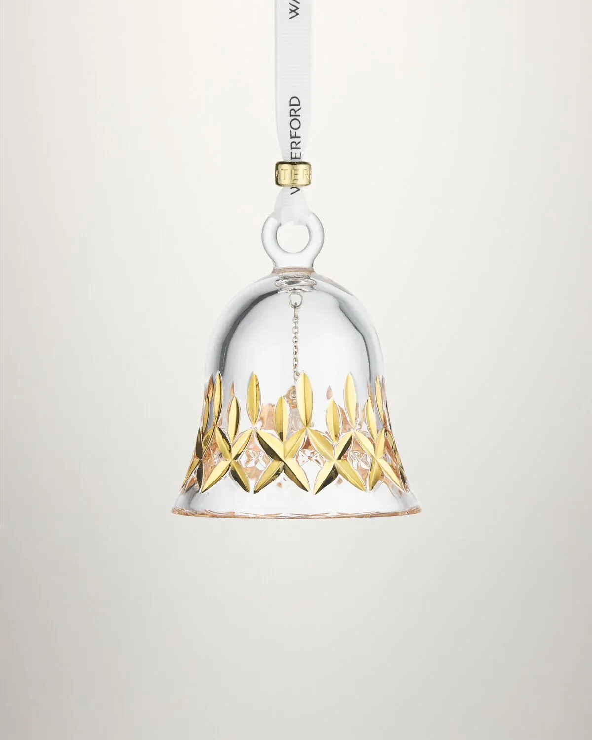 Lismore Bell Ornament Gilded Waterford