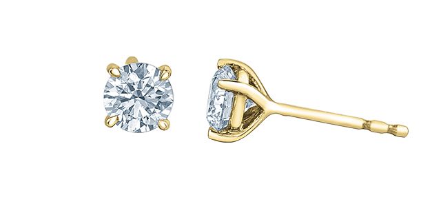 Lab Diamond 14KY .75TW Earrings EE4336 Diamond Evolution