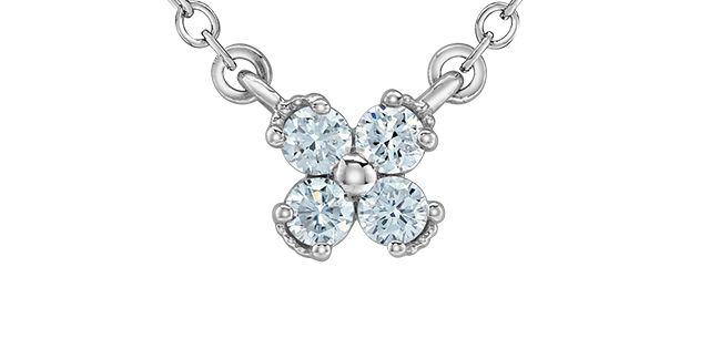 Lab Diamond Sterling Silver .16TW Necklace NN435 Diamond Evolution