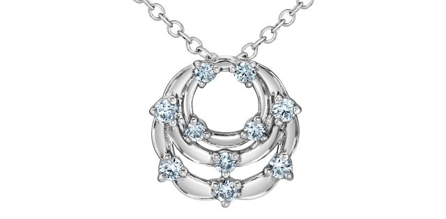 Lab Diamond Sterling Silver .25TW Necklace PP4904 Diamond Evolution