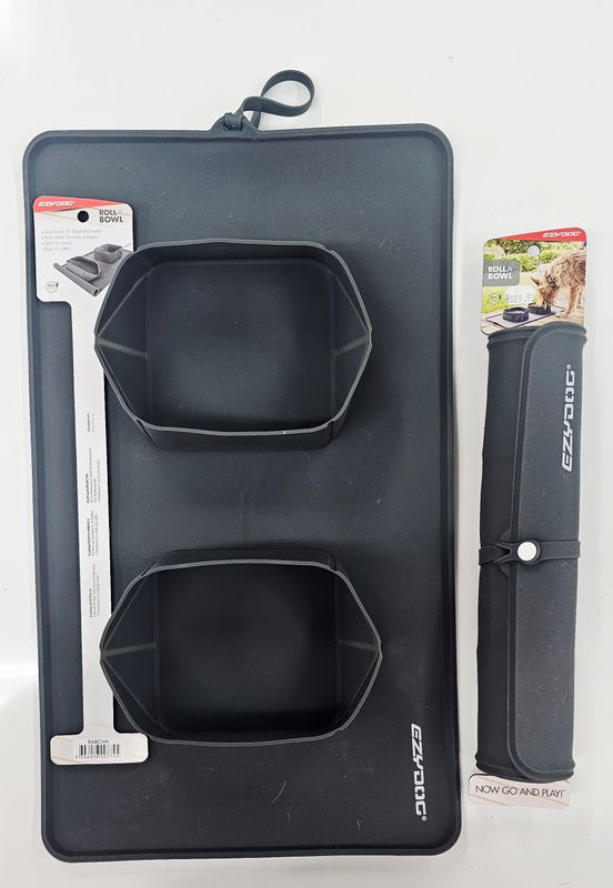 Roll-A-Bowl Travel Feeder