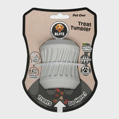 Blitz Rubber Treat Tumbler Grey M