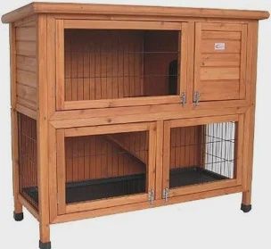 2 story rabbit hutch