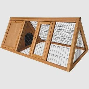A Frame Rabbit hutch