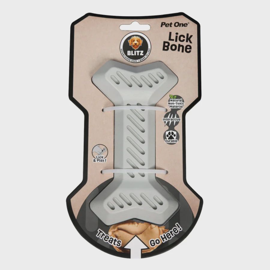 Blitz Rubber Lick Bone Grey L