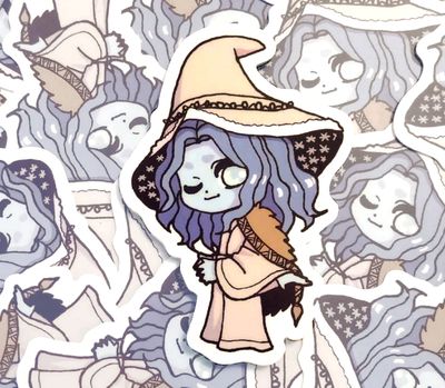 Vinyl Sticker: Ranni (Elden Ring)