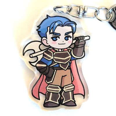 Acrylic Keychain: Hector (Fire Emblem 7)