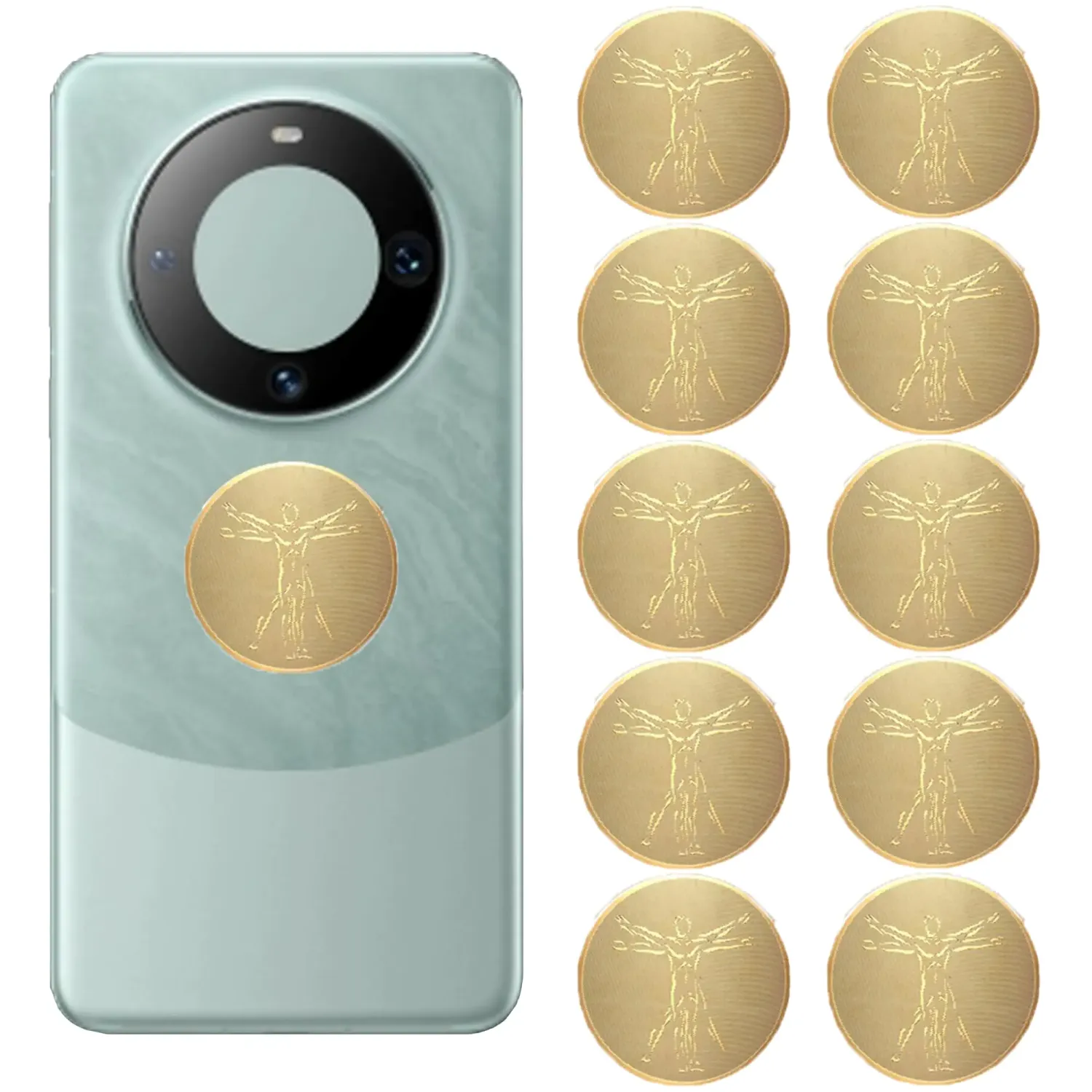 ZippFree™ 10-Pack EMF Protection Stickers (99% Smart Device Shielding)