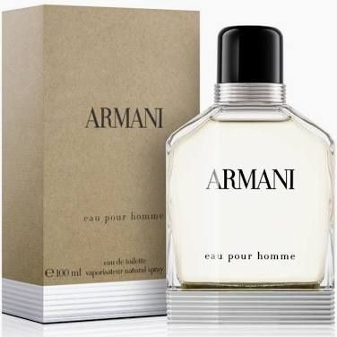 Eau pour homme  by Armani - Eau de Toilette - 3.4 oz