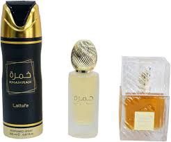 Lattafa Khamrah Gift Set EDP 3.4 oz