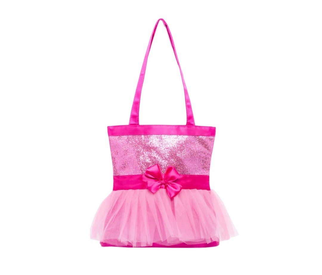 TOTE BAG TUTU SHINY - PINK (H-1066)