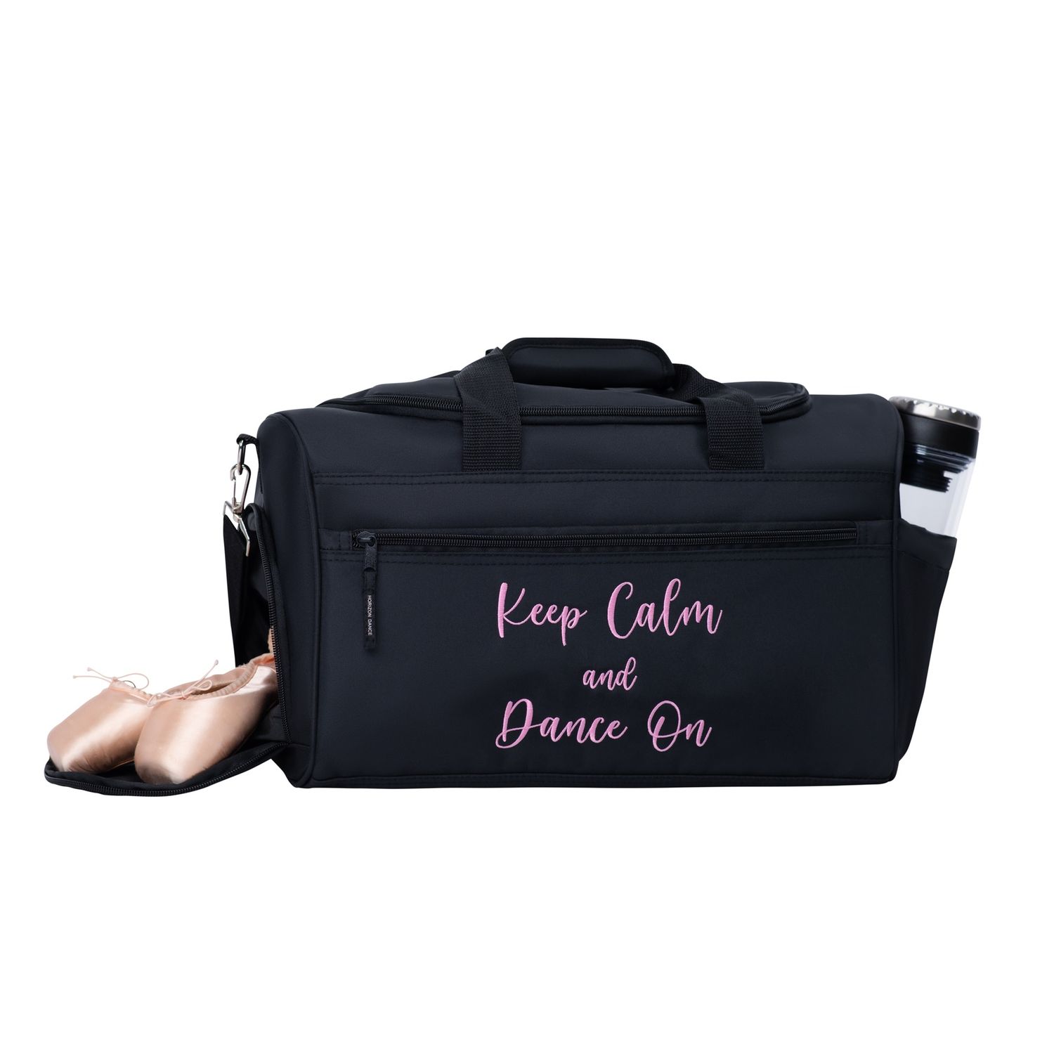BAG DUFFEL KEEP CALM - BLACK (H-7027)