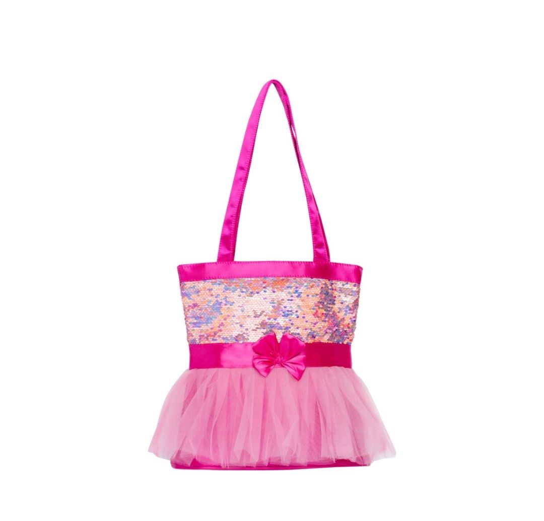 TOTE BAG TUTU SHINY - ROSE (H-1068)