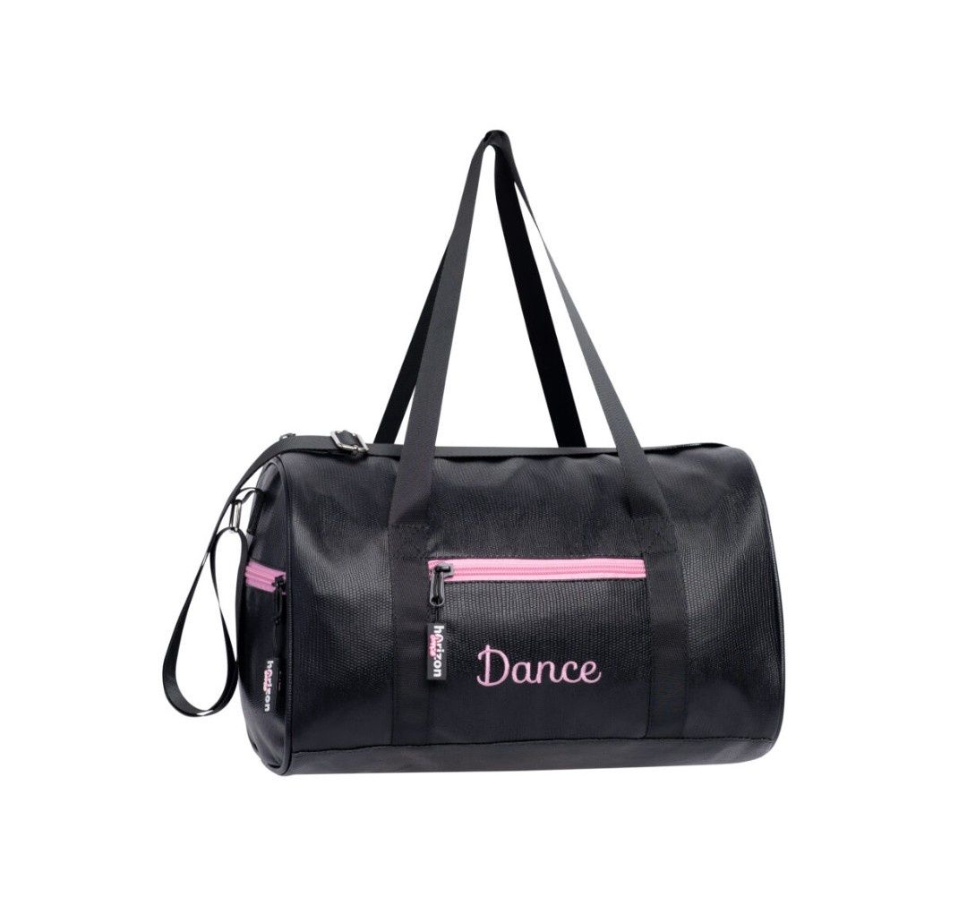 DUFFEL BAG GLAMOUR - BLACK (H-4345)
