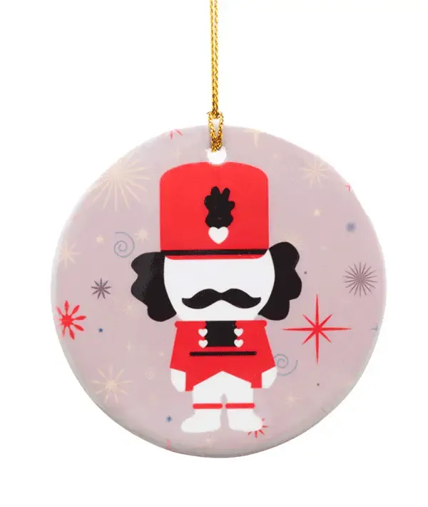 ORNAMENT NUTCRACKER PORCELAIN (COV-NPO), Color: NUTCRAKER_MOUSE_KING