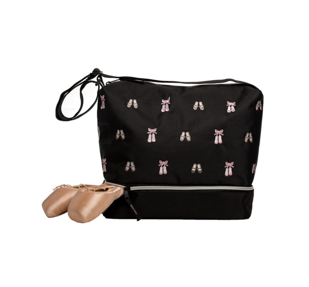 BAG TOTE DAISY GEAR - BLACK (H-5602)
