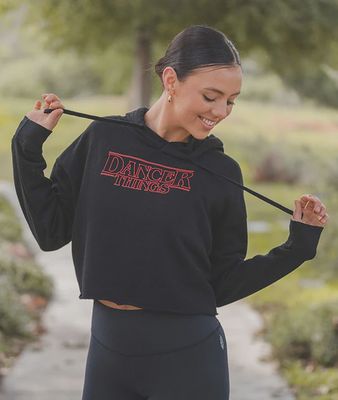 DANCER THINGS CROP HOODIE (COV-DTCH)